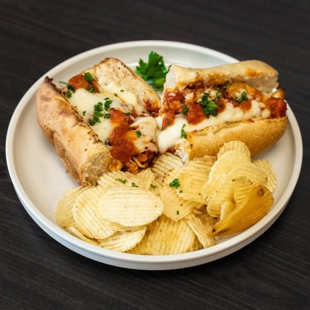 Chicken Parm Sandwich.